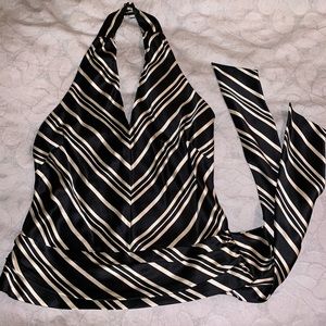 Banana Republic halter silk top